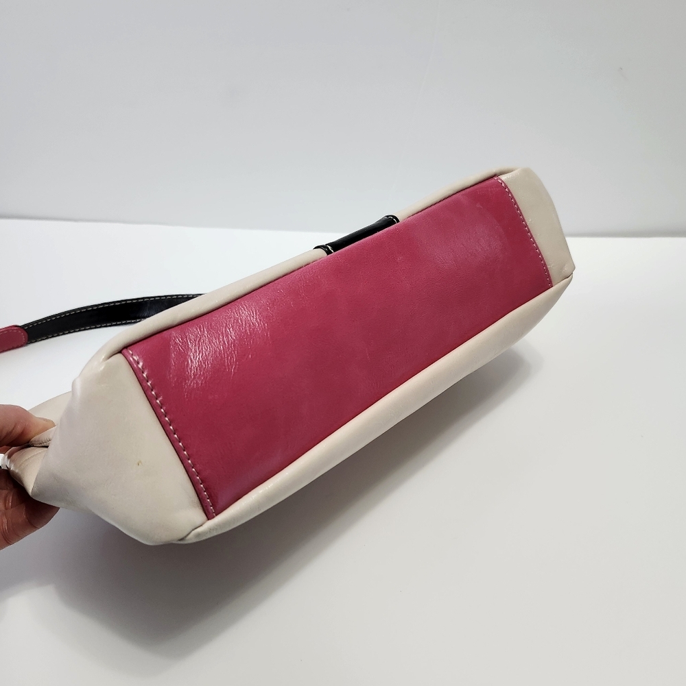 JOANEL Shoulder Bag Colorblock Blush Purse - Picture 7 of 13
